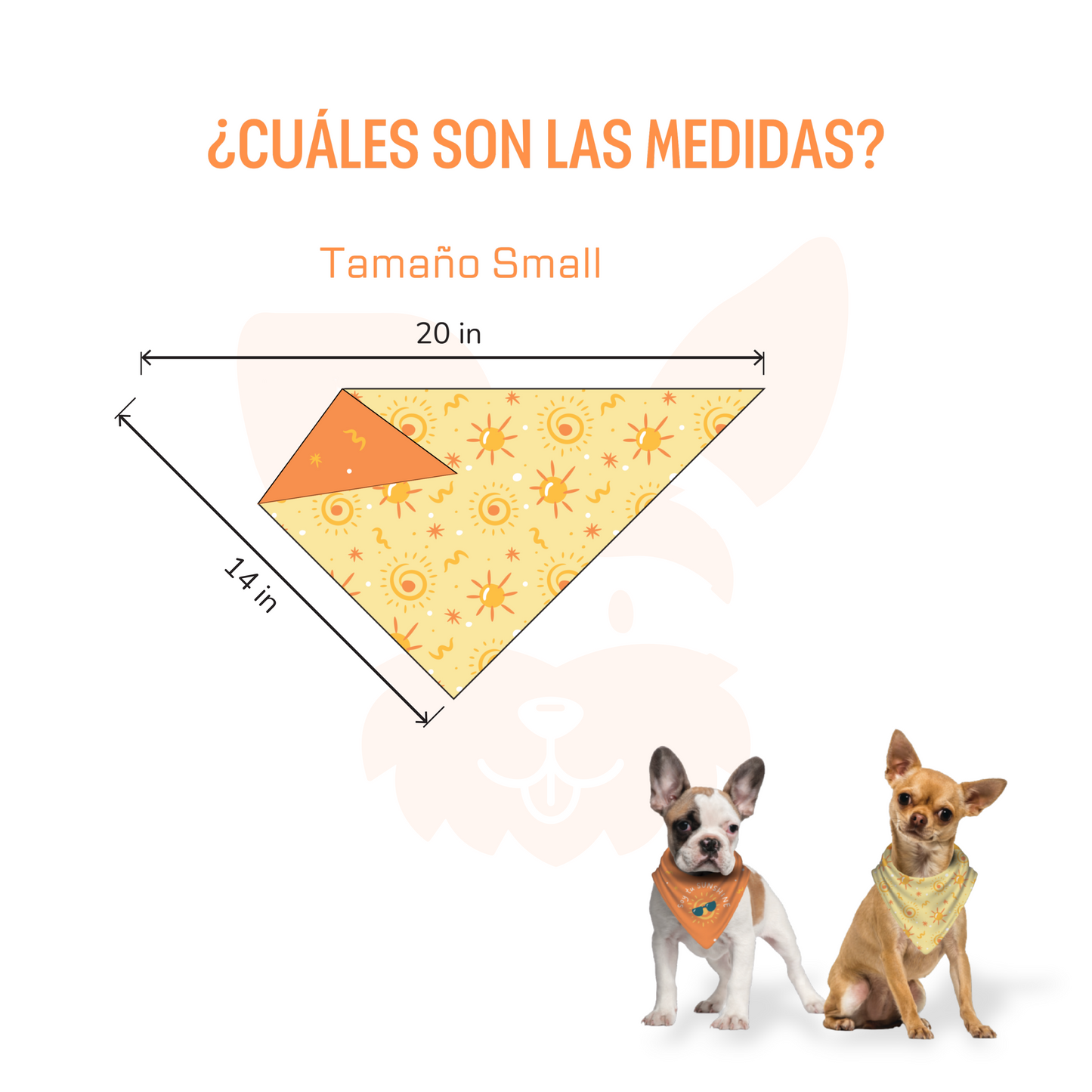 Bandana Soy tu sunshine - Reversible 2 en 1
