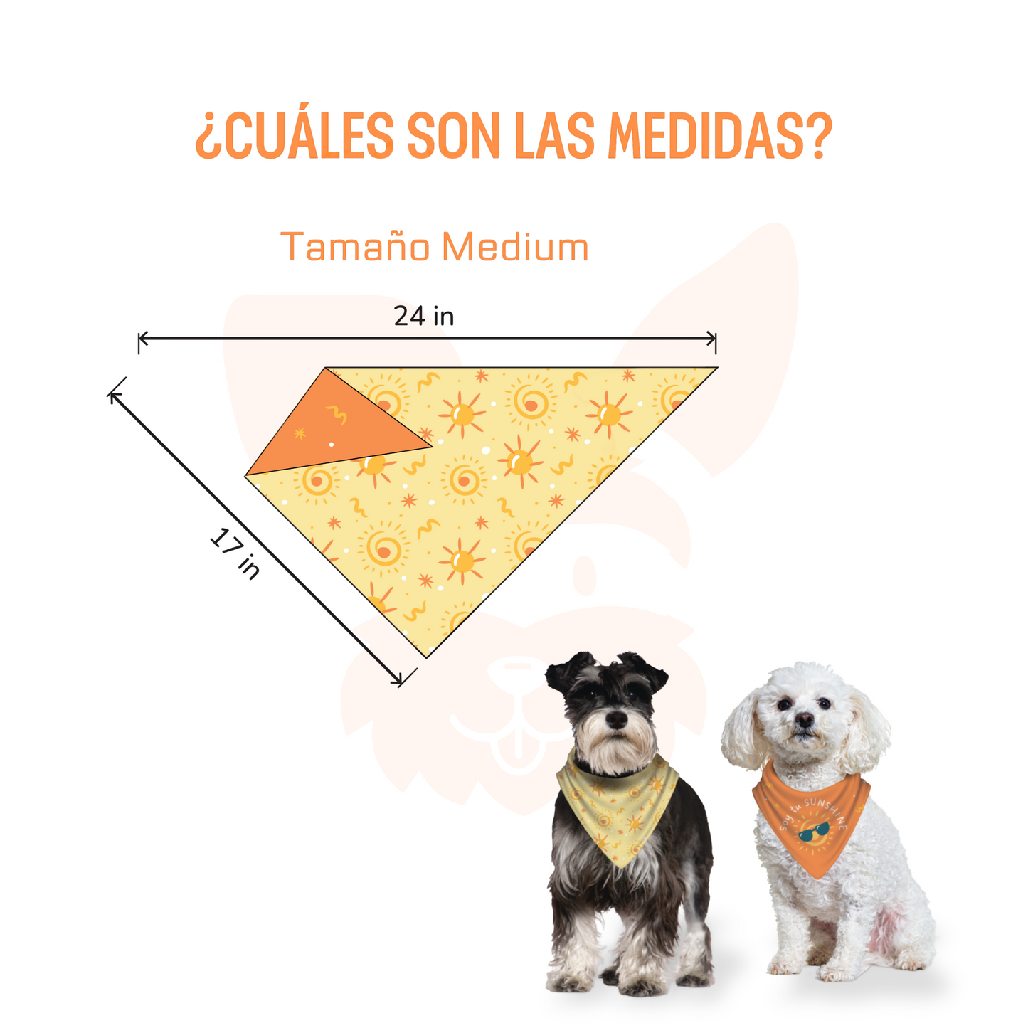 Bandana Soy tu sunshine - Reversible 2 en 1