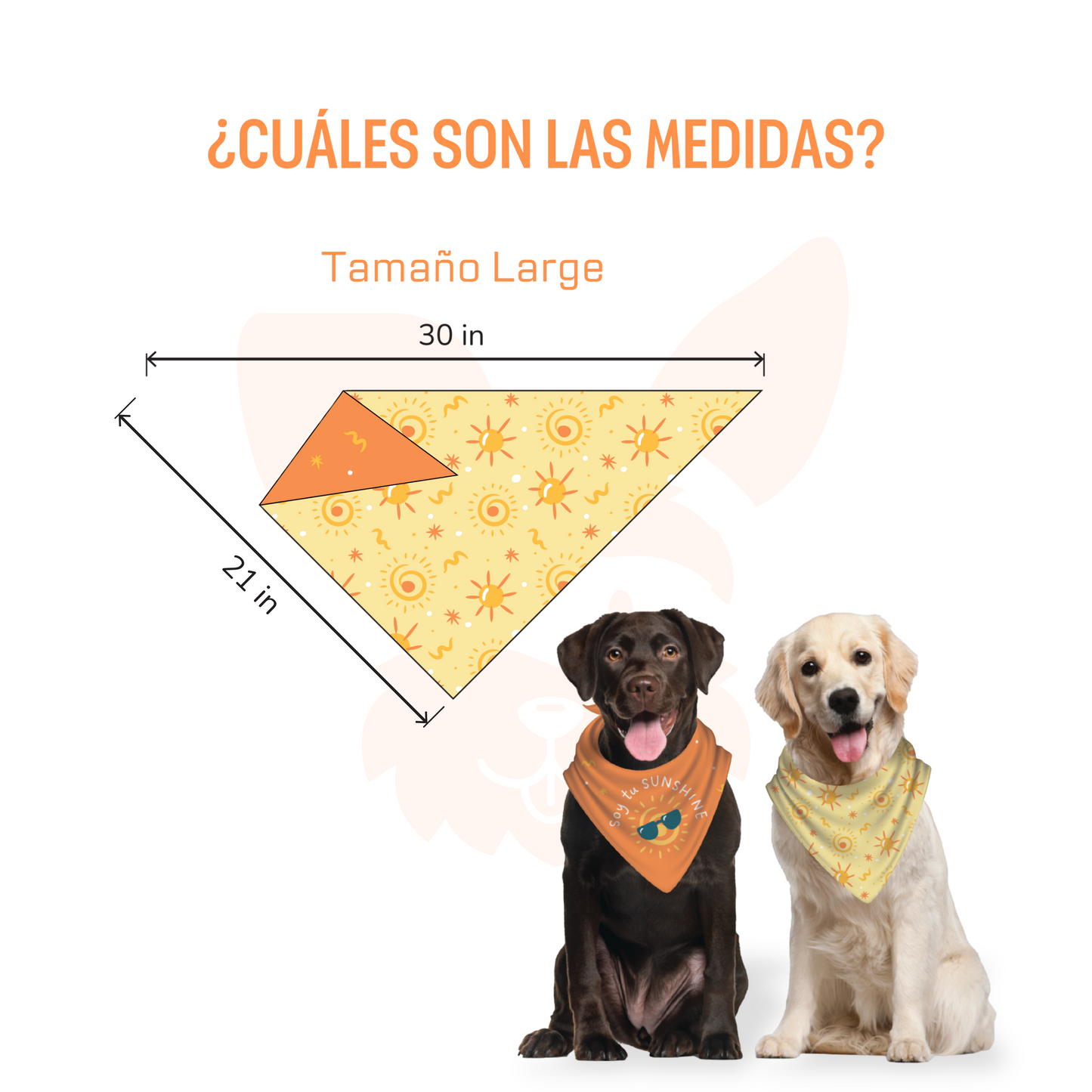 Bandana Soy tu sunshine - Reversible 2 en 1