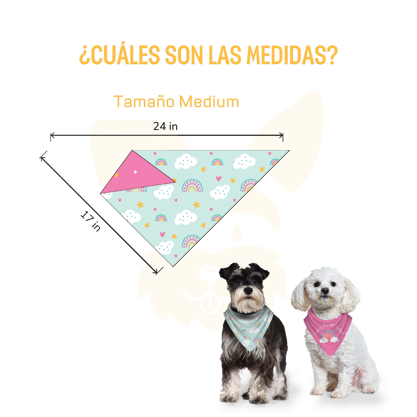 Bandana Only Good Vibes - Reversible 2 en 1