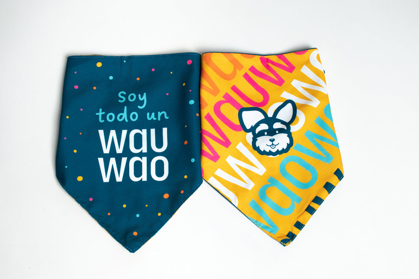 Bandana Soy todo un WauWao - Reversible 2 en 1