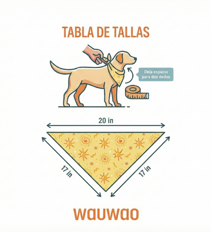 Bandana Soy tu sunshine - Reversible 2 en 1