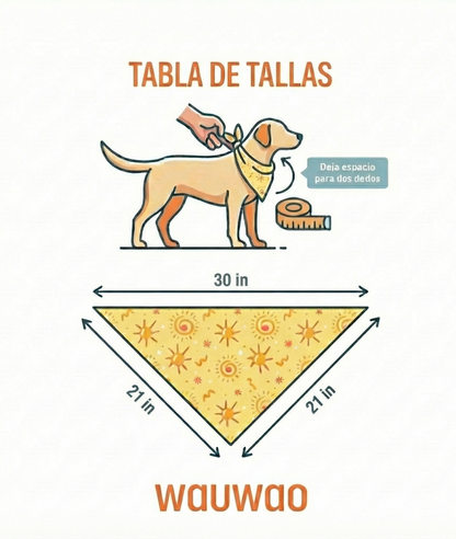Bandana Soy tu sunshine - Reversible 2 en 1