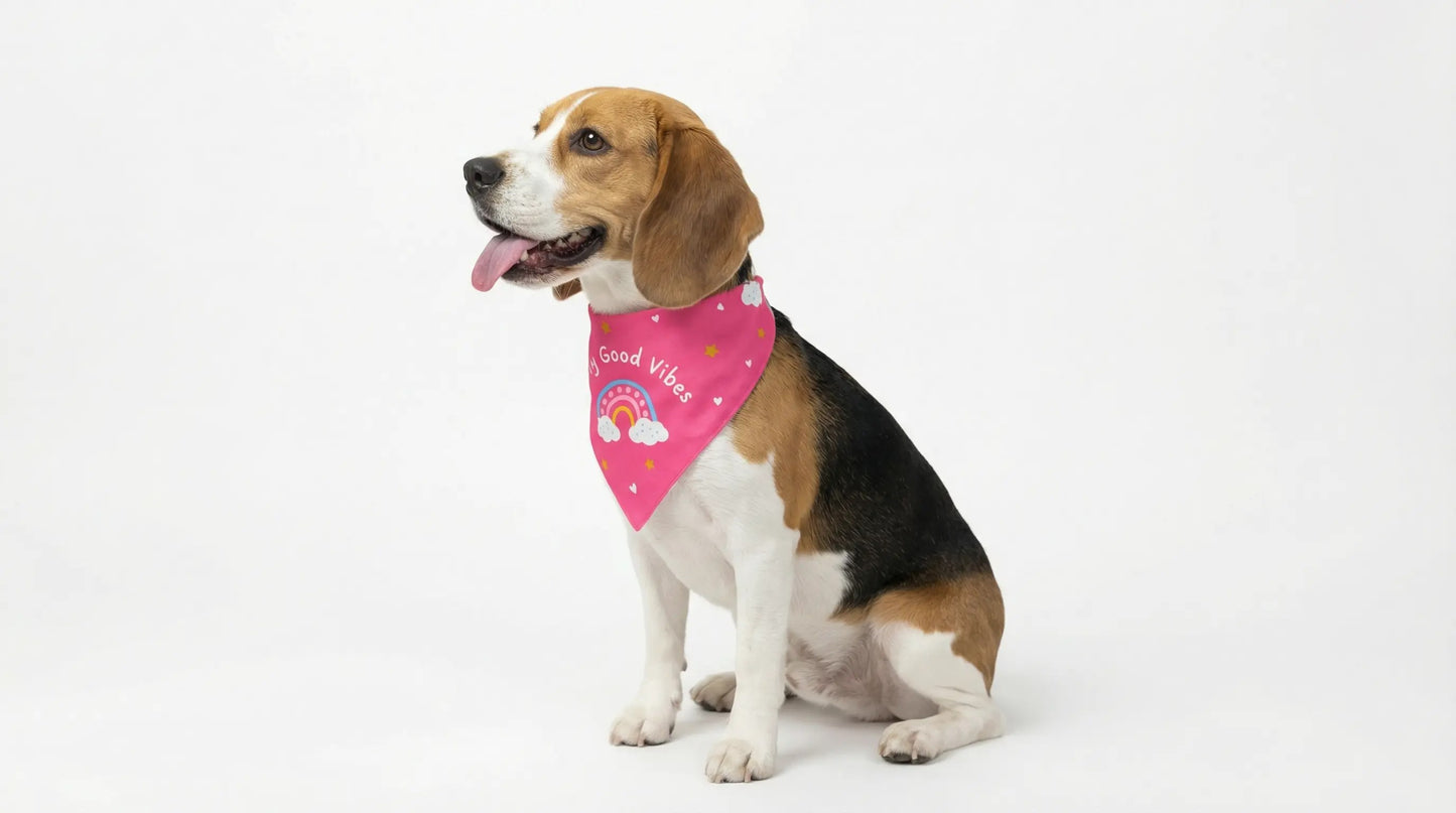 Bandana Only Good Vibes - Reversible 2 en 1