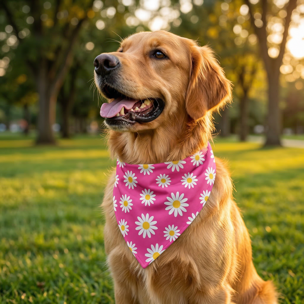 Bandana Lo más bello del jardín - Reversible 2 en 1