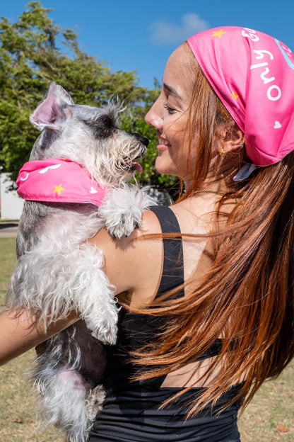 Bandana Only Good Vibes - Reversible 2 en 1
