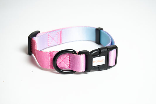 Collar - Degradado de azul y rosa