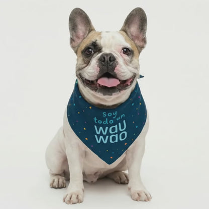 Bandana Soy todo un WauWao - Reversible 2 en 1